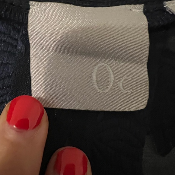 OC by Oleg Cassini Navy Blue Cardigan size XS (i123) - Picture 3 of 11